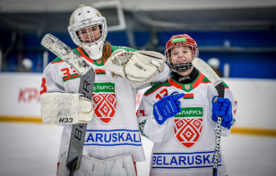 Войтова забросила шайбу, но женская сборная Беларуси U15 уступила сверстницам из Московской области