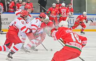 Сборная Беларуси U14 уступила сборной Москве U14 и потерпела первое поражение на домашнем этапе турнира «Территория хоккея»